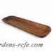 Loon Peak Ladue Painted Extra Long Rustic Wooden Dough Bowl LOPK6295